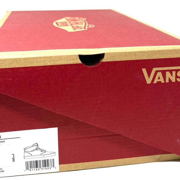 VANS Atwood Hi Canvas Black Shoes Men's High Top Sneakers Skate Size VN0A38BV186 - Picture 8 of 9